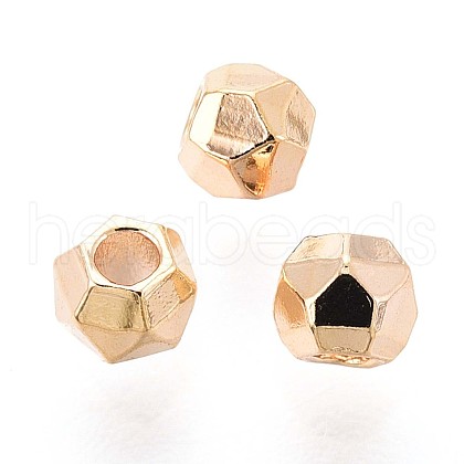 Brass Spacer Beads KK-T075-72G-1