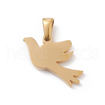 PVD Vacuum Plating 304 Stainless Steel Pendants STAS-G284-17G-1
