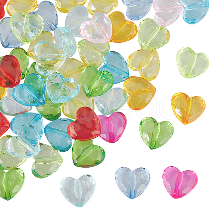 SUNNYCLUE Transparent Acrylic Beads MACR-SC0001-57A-1