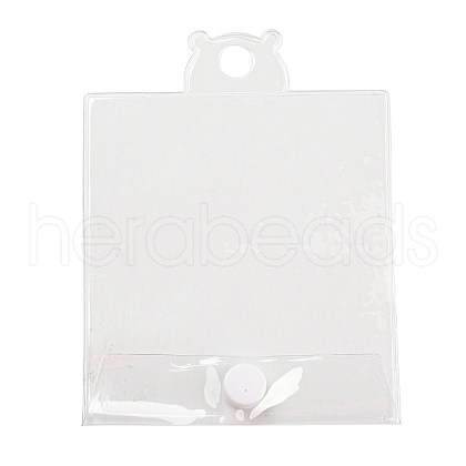 Transparent Plastic Button Bags OPP-Q007-01A-1