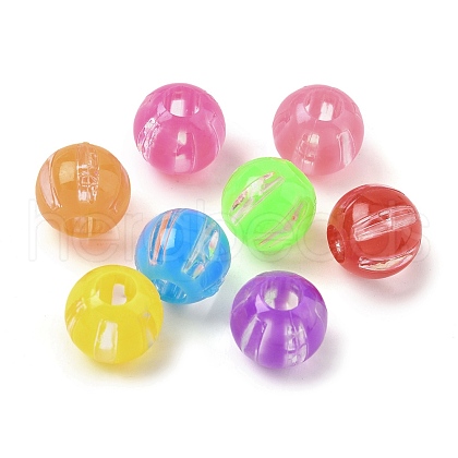 Transparent Acrylic Beads OACR-D309-03-1