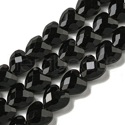 Natural Obsidian Beads Strands G-P544-E02-01-1
