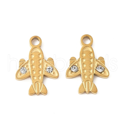 304 Stainless Steel Pendants STAS-R168-06G-1