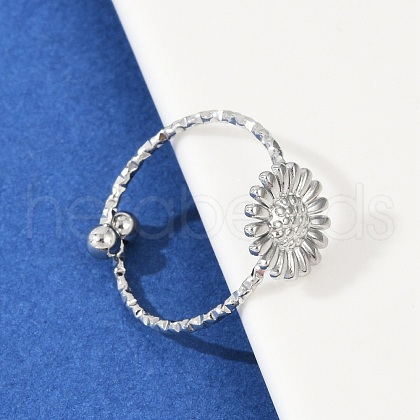 304 Stainless Steel Cuff Rings RJEW-D306-08P-1