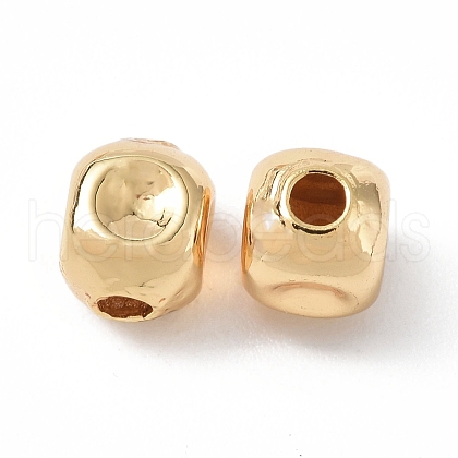 Brass Beads KK-P223-27G-1