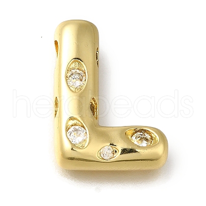 Brass with Cubic Zirconia Pendant KK-Q818-03L-G-1