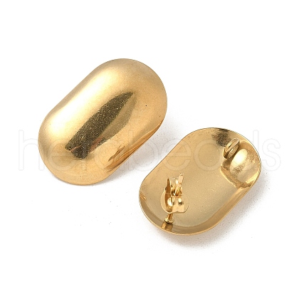 304 Stainless Steel Stud Earring Finding STAS-V015-27G-1