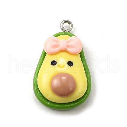 Resin Pendants FIND-U030-06A-P-1