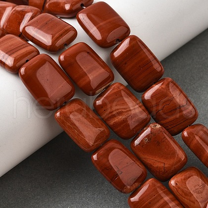 Natural Red Jasper Beads Strands G-S386-A18-1