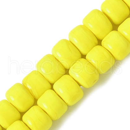 Handmade Lampwork Beads Strands LAMP-I030-02E-1