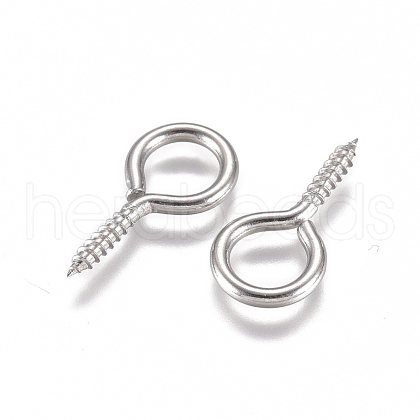 304 Stainless Steel Screw Eye Pin Peg Bails STAS-L234-165B-P-1
