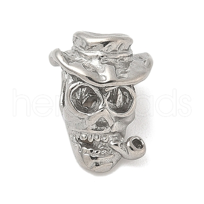 304 Stainless Steel European Beads STAS-S183-05A-P-1