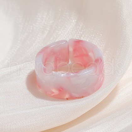 Blooming Acrylic Cuff Rings FS-WGC1E19-05-1