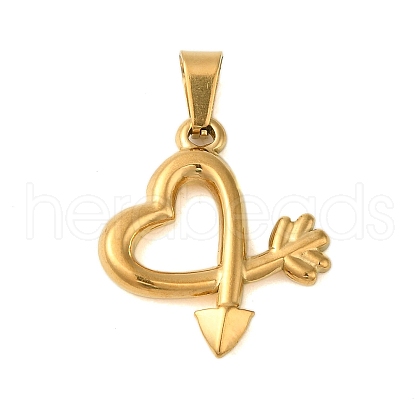 Ion Plating(IP) 304 Stainless Steel Pendants STAS-C103-21C-G-1