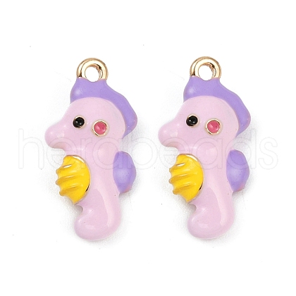 Alloy Enamel Animal Cartoon Pendants PALLOY-R158-02LG-02-1