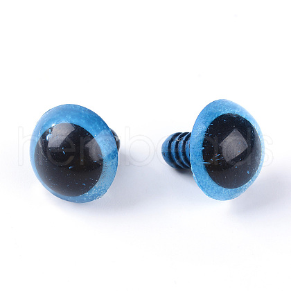 Craft Plastic Doll Eyes DIY-R039-14mm-A04-1