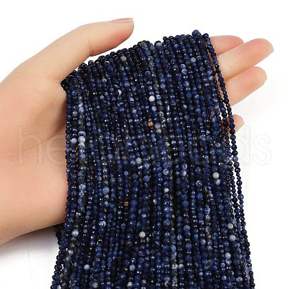 Natural Sodalite Beads Strands G-RM2025425-A04-A-1