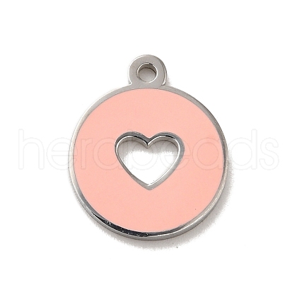 304 Stainless Steel Enamel Charms STAS-B074-03P-04-1