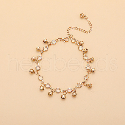 Bell Alloy Charm Anklets WG18F6C-16-1