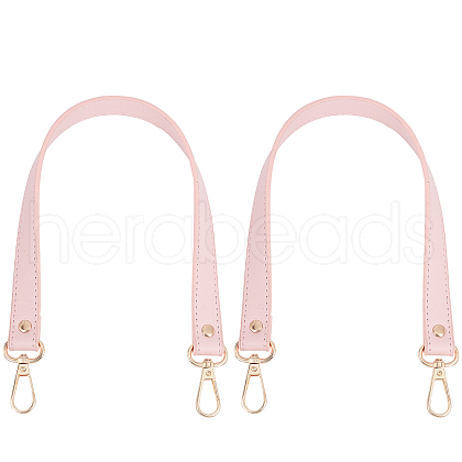 Imitation Leather Bag Handles PURS-WH0005-10G-03-1