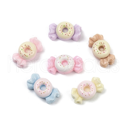 Opaque Resin Cabochons RESI-K043-10E-1