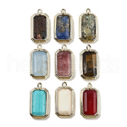Natural & Synthetic Gemstone Pendants G-U019-04G-1