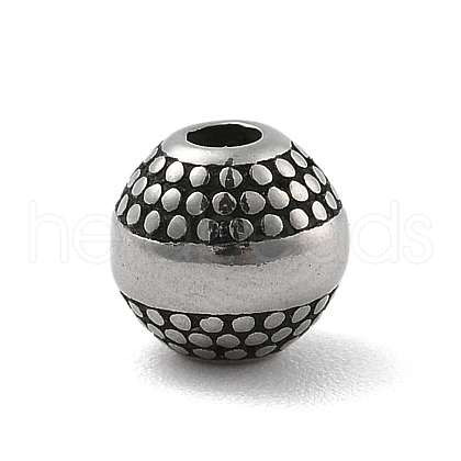 316 Surgical Stainless Steel Beads STAS-S173-07AS-1
