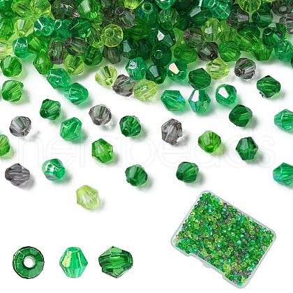 Transparent Acrylic Beads TACR-YW0002-05A-1