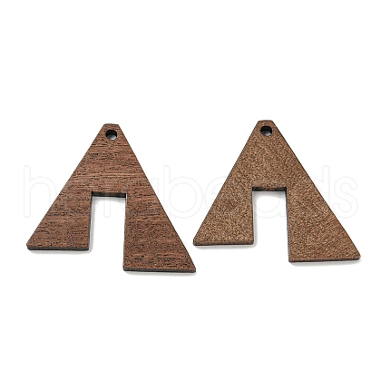 Walnut Wooden Pendants FIND-B042-21C-1