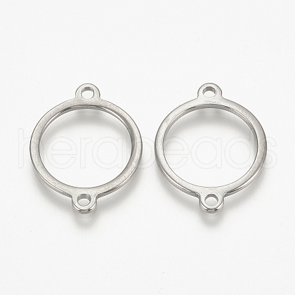 Tarnish Resistant 201 Stainless Steel Links connectors STAS-S076-16-1