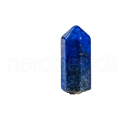 Pointed Tower Natural Lapis Lazuli Healing Stone Wands PW-WG87518-07-1