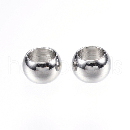 Tarnish Resistant 201 Stainless Steel Beads STAS-E147-25P-1