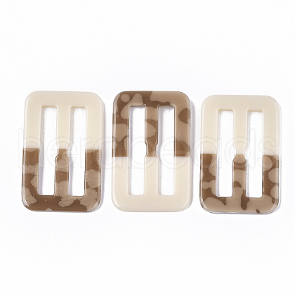 Acrylic Slide Buckles OACR-T020-031B-1