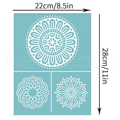 Self-Adhesive Silk Screen Printing Stencil DIY-WH0173-047-03-1
