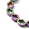 Electroplated Synthetic Non-magnetic Hematite Beads Strands G-L613-Z01-01B-3