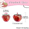 Transparent Resin Pendants RESI-CJC0011-47-8