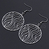 Tarnish Resistant 201 Stainless Steel Dangle Earrings STAS-S105-JN604-1-1