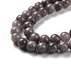 Natural Mashan Jade Round Beads Strands G-D263-8mm-XS29-4