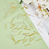 SUPERFINDINGS 600Pcs 4 Style Glass Bugle Beads SEED-FH0001-12-5