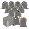  30Pcs Rectangle Velvet Drawstring Pouches TP-NB0001-61C-1
