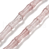 Natural Strawberry Quartz Beads Strands G-Q178-A14-01-1
