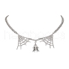 304 Stainless Steel Curb Necklaces NJEW-TA00145-1