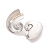 Brass Cubic Zirconia Stud Earrings for Women EJEW-U015-12P-2