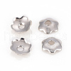 6-Petal Iron Bead Caps IFIN-F152-02P-2