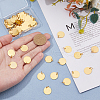 SUPERFINDINGS 60Pcs Brass Pendants FIND-FH0009-78A-3