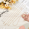 CREATCABIN 4Pcs 4 Styles Iron & Alloy Eyeglasses Chains AJEW-CN0002-75B-3