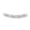 Non-Tarnish 304 Stainless Steel Connector Charms STAS-E173-03B-P-1