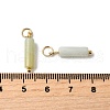 Natural Flower Amazonite Pendants STAS-C120-01G-06-3