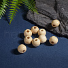 Natural Wood Beads TB12mmY-13-5