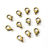 Zinc Alloy Lobster Claw Clasps PALLOY-YW0001-12AB-2